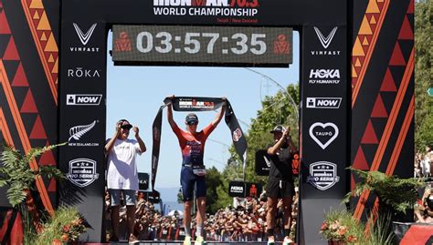 Ryf wins historic third Ironman 70.3 world championship.